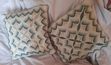 Vintage bargello embroidered for sale  LUTON