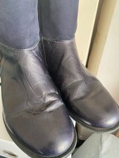 Navy suede leather for sale  WESTON-SUPER-MARE