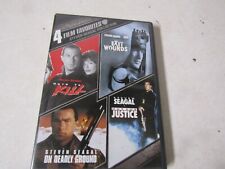 DVD MOVIE 4 FILMS STEVEN SEGAL HARD TO KILL EXIT WOUNDS OUT FOR JUSTICE ON DEADL, usado comprar usado  Enviando para Brazil