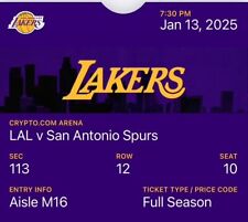 lakers vs spurs for sale  Chatsworth