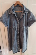 Schönes jeanskleid jeans gebraucht kaufen  Idar-Oberstein