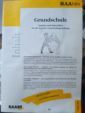 Raabits unterrichtsmaterial gr gebraucht kaufen  Weissach