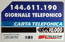 Carta telefonica giornale usato  Lacchiarella