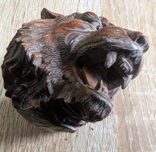 Netsuke wolf head for sale  FORDINGBRIDGE