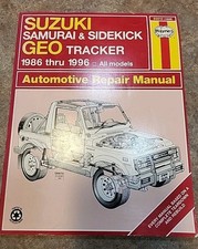 Suzuki samurai sidekick for sale  Avon