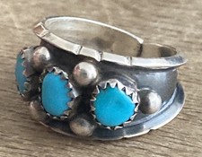 Bague argent turquoise d'occasion  Allauch