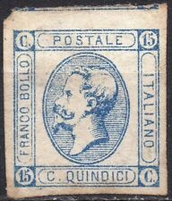 ITALIA REGNO 1863- Vittorio Emanuele II - MNG 15 c. 2° tipo Sassone N.13 #S#K1U comprar usado  Enviando para Brazil