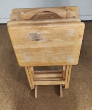 Set folding wood for sale  Hinton