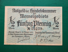 Lithuania memel half for sale  HYTHE