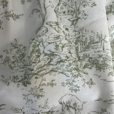 Toile bedskirt custom for sale  Seabrook