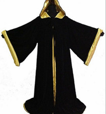 Velvet hooded long d'occasion  Expédié en Belgium