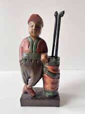 Vintage wooden golfer for sale  HULL