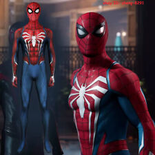 Jogo Marvel’s Spider-Man Peter Parker Macacões Cosplay Halloween Bodysuit Suit, usado comprar usado  Enviando para Brazil