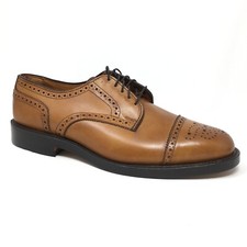 NOVO Sapato Social Masculino Allen Edmonds Lexington Oxfords Tamanho 8.5 Couro Marrom comprar usado  Enviando para Brazil