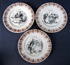 Assiettes parlantes humoristiq d'occasion  Colmar