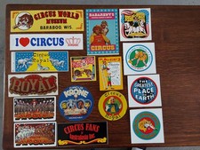 Rare autocollants cirque d'occasion  Durtal