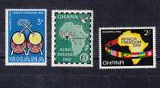 Estampillas de Ghana. 1961. Día de la Libertad Africana. MNH. segunda mano  Embacar hacia Mexico