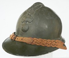 Casque adrian officier d'occasion  Saint-Étienne-de-Montluc