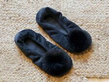 Hausschuhe pantoffeln pompon gebraucht kaufen  Großefehn