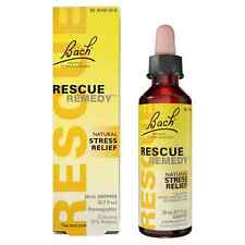 Bach RESCUE REMEDY conta-gotas alívio natural do estresse 0,7 fl oz 20 ml comprar usado  Enviando para Brazil