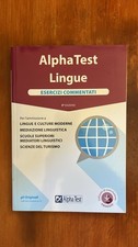 Alphatest lingue esercizi usato Alphatest lingue esercizi usato  Roma