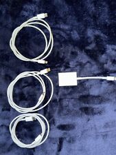 ¡¡¡Paquete Apple!!! Tres cables Lightning a USB de 3 pies y adaptador de tarjeta SD - blanco segunda mano  Embacar hacia Mexico