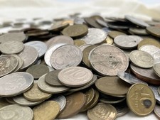Lote de Moedas Estrangeiras Antigas Vintage - 30 Peças Moeda Colecionável do Mundo comprar usado  Enviando para Brazil