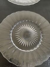 Vtg crystal plate for sale  Castle Rock