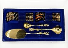 Elegantes teiliges vergoldetes gebraucht kaufen  Seelze