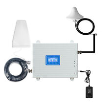 Repetidor de sinal de celular 3 bandas amplificador de sinal de telefone 4G 3G 2G 900 1800 2100 MHz comprar usado  Enviando para Brazil