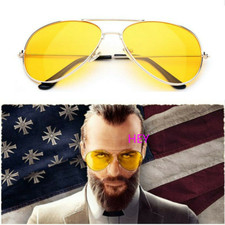 Usado, Óculos de sol cosplay moda FARCRY5 Joseph Seed unissex amarelo vidro Len comprar usado  Enviando para Brazil