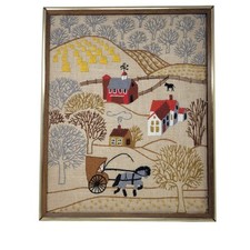 Vtg crewel stitchery for sale  Lansing
