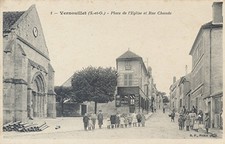 Cpa vernouillet place d'occasion  Mormant