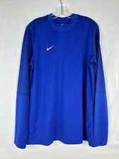 Camisa masculina Nike futebol lateral manga longa tamanho M azul proteção UV  comprar usado  Enviando para Brazil