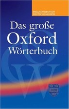Grose xford worterbuch gebraucht kaufen  Berlin