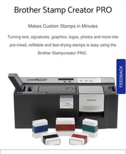 Brother stamp creator for sale  LONDON
