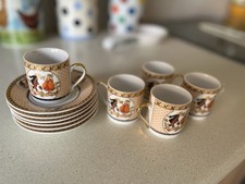 Porcelain demitasse cups for sale Porcelain demitasse cups for sale  DROITWICH