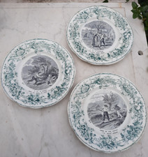 Assiettes parlantes creil d'occasion  Melun