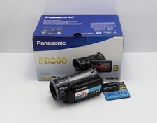 CÂMERA DE VÍDEO DIGITAL PANASONIC HDC-SD200 CARTÃO IN A BOX HD ALTA DEFINIÇÃO comprar usado  Enviando para Brazil