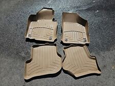 Tapetes WeatherTech FloorLiner para golfe/GTI/Jetta/Coelho 1ª e 2ª fileira - Bronzeado  comprar usado  Enviando para Brazil