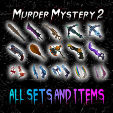 Murder Mystery 2 Todos os Conjuntos e Itens Divinos MM2 - Entrega Rápida - Preço Mais Barato comprar usado  Enviando para Brazil