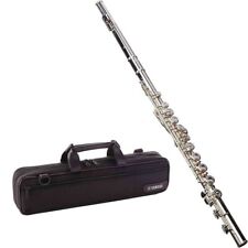 Flauta estudantil prata Yamaha YFL-222 com estojo rígido e bolsa comprar usado  Enviando para Brazil