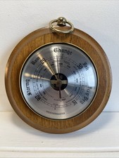 Vintage wooden weathermaster for sale  DUNDEE