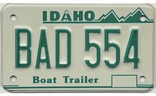 *99 CENTAVOS DE VENDA* 1990 Base Idaho BOAT TRAILER Placa de Licença #BAD 554 Sem Reserva comprar usado *99 CENTAVOS DE VENDA* 1990 Base Idaho BOAT TRAILER Placa de Licença #BAD 554 Sem Reserva comprar usado  Enviando para Brazil