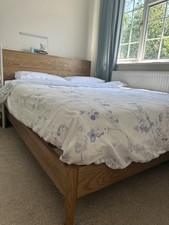 Solid wood king for sale  SUTTON