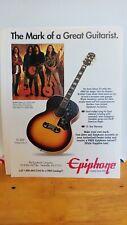 EPIPHONE EJ-200 GUITARRA BROTHER BENGALA IMPRESSÃO ANÚNCIO 11 X 8.5... comprar usado  Enviando para Brazil
