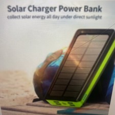 Portable charger solar for sale  CHELMSFORD