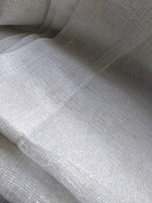 White sparkly voile for sale  CANTERBURY