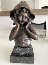 Bronze büste eines gebraucht kaufen  Esens