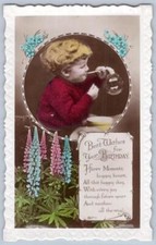 1910 rppc birthday for sale  Snow Hill